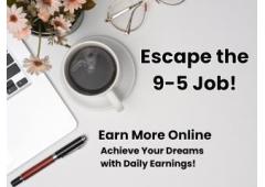 Tired of Missing Time with Your Kids? Work from Home & Earn Daily!