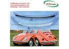 VW Beetle year (1968-1974) bumpers by stainless steel