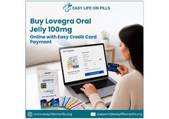 Buy Lovegra Oral Jelly 100mg Online with Easy Credit Card Payment.