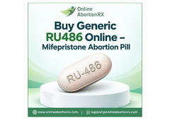 Buy Generic RU486 Online – Mifepristone Abortion Pill