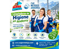 Servicios de Limpiadoras de Higiene en Andorra para Hogares y Empresas
