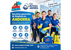 Servicios generales de limpieza en Andorra con calidad y profesionalidad